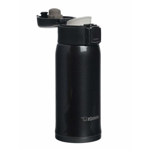 Zojirushi Mahobin Water Bottle Stainless Steel Mug Bottle Direct Drinking Lightweight Cold Insulation One Touch Open Type Lightweight Compact 360ml Si
