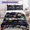 Roblox 496 Customize Your Name Bedding Set Breathable Duvet Cover with Pillowcases Home Decoration Birthday Gift