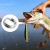 200pcs Assorted 5 Size Split Rings Stainless Steel Fishing Lures Tackle Connectors with Fishing Plie