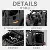 1:32 Model Conqueror Sabertooth Armored Car Toy Alloy Diecast Pull Back Doors Opened Sound Light Off-road Vehicle Models