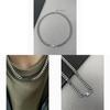 Mens Street Style Stainless Steel Lightning Pendant Necklace With Polished Finish For Casual Wear