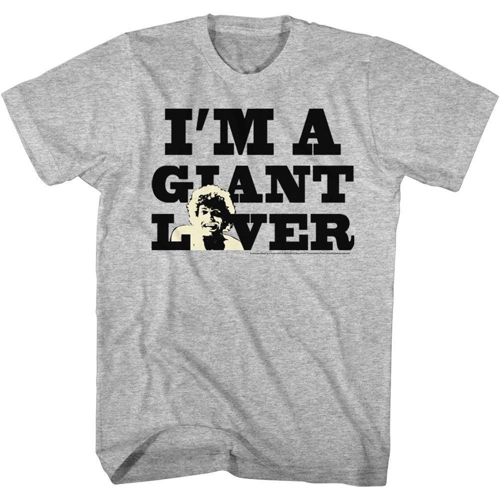 Andre The Giant - Giant Lover - Short Sleeve - Heather -  - Children s T-shirt 130