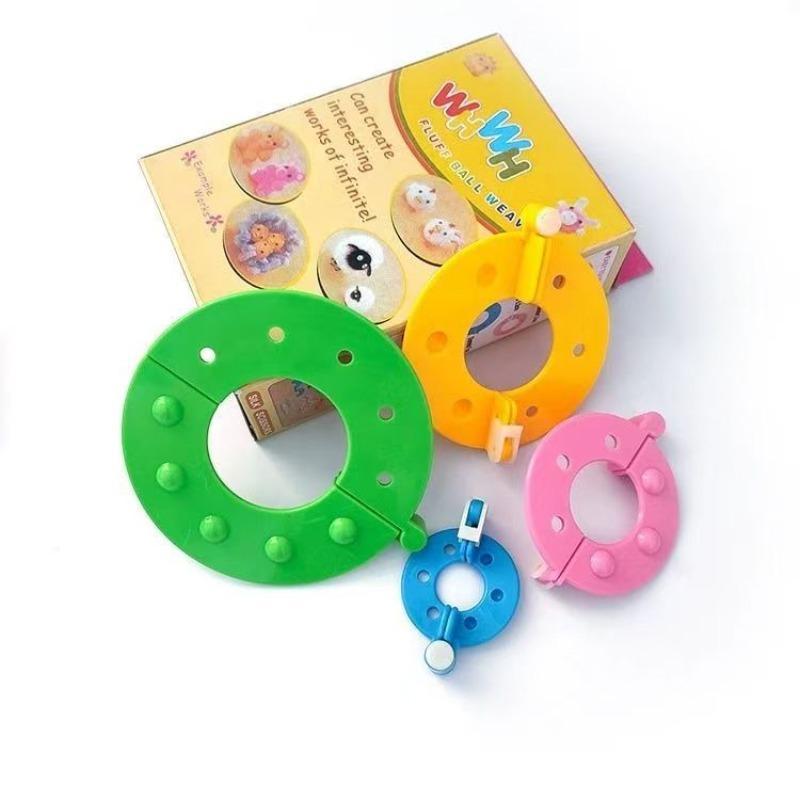 Wool Knitting Tool Pompom Knitting Device Pompom Ball Device Wool Making Device Hairball Device/ball Making Carton