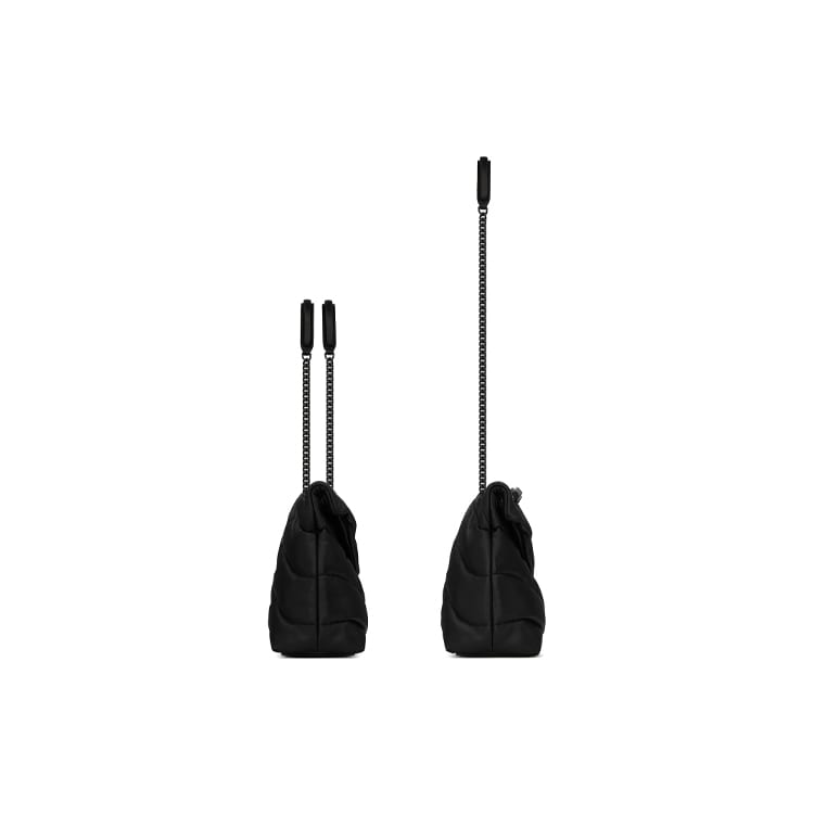 SAINT LAURENT Sheepskin Cloud Bag, Pillow Bag, Handbag, Crossbody Bag, Shoulder Bag Women's Black 577475-1EL08-1000