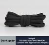 Men's and Women's Sports Shoelaces Color Semicircular Shoelace Suitable for All Shoes Round Laces AF1 Wear-resistant Non-slip