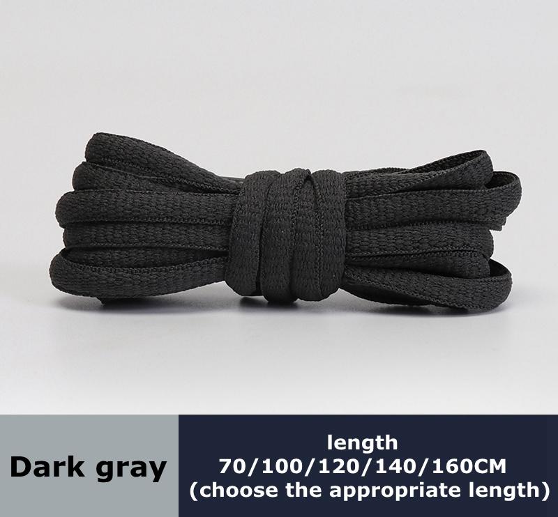 Men's and Women's Sports Shoelaces Color Semicircular Shoelace Suitable for All Shoes Round Laces AF1 Wear-resistant Non-slip