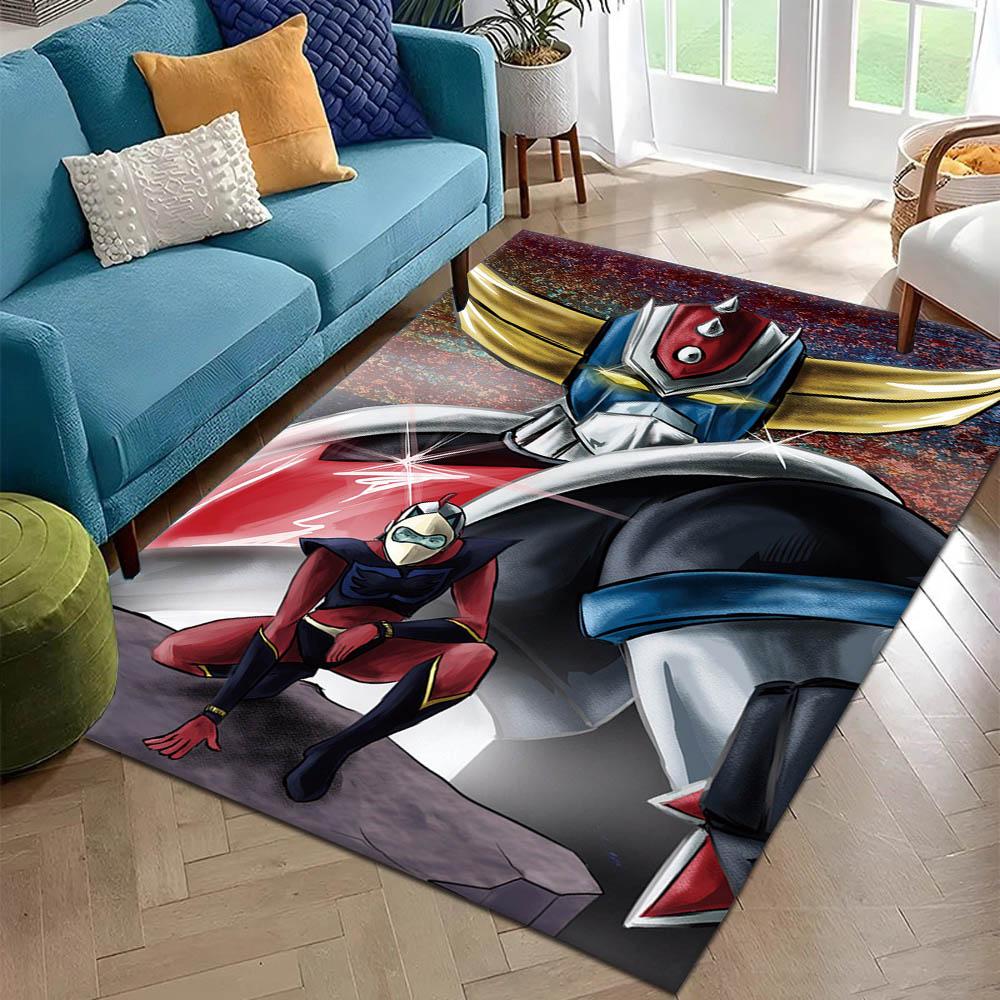3D G-Grendizer Comic Anime Cartoon Manga Carpet Rug Art for Living Room Decor Home Bedroom Gift Fans Area Rug Non-slip Floor Mat