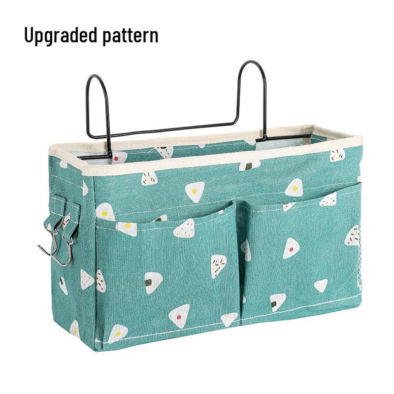 Nordic Creative Fabric Hanging Bedside Storage Bag - Bunk Bed Dormitory Organizer