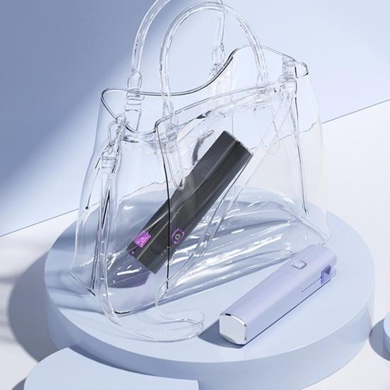 Yousheng Tragbarer Kabelloser Glätteisen 30 Sekunden Schnellaufheizung Dual-Purpose Styler USB-Aufladung Automatische Abschaltung Kabellos Anti-Verbrühungs-Reise-Hairstyler