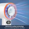 High Speed Handheld Fan Stepless Speed Adjustment Long Lasting Battery Portable Mini Cooling Fan Lightweight Outdoor Travel
