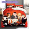 Griffin Pattern Bedding Home Decoration Birthday Gift ( 1 duvet cover + 2 pillowcase, without core),fan merchandise.