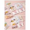 10/15PCS Cartoon Pattern Classified Sealed Bag Moisture-proof Cloth Sorting Pouch  Travel