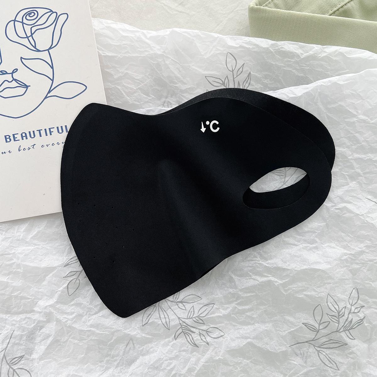 

Весенне-летняя маска из ледяного шелка, защита от ультрафиолета, тонкая, без следов, трехмерная солнцезащитная маска, высокая ценность