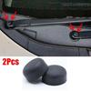 2Pcs Front Windshield Wiper Arm Nut Cover Rubber Cap For Acura Honda 91611SDAA00