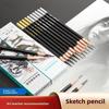Sketch pencil set 4b8b2b pencil for art students with soft, medium and hard charcoal pencils.  charcoal pencils for drawing