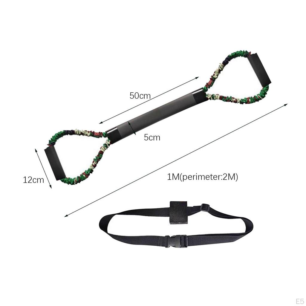 Boxen Widerstandsband Übung Zugseil mit Griffen für Schattenboxen, Damen Herren,