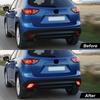 LED Rear Bumper Reflector Lights For Mazda CX5 CX-5 2013 2014 2015 2016 Driving Auto Brake Warning Dynamic Turn Signal Lamps 12V