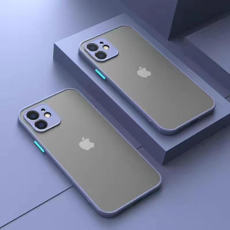 Applicable To Apple 16 Mobile Phone Case IPhone11 Promax Matte 12 Set 13Pro 7 Protection 13 Bump 14 Color 15
