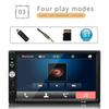 Bil MP5-spiller 7012B 1080P HD 7-tommers bilradio Stereo Bluetooth MP4 MP5 USB-spiller berøringsskjerm
