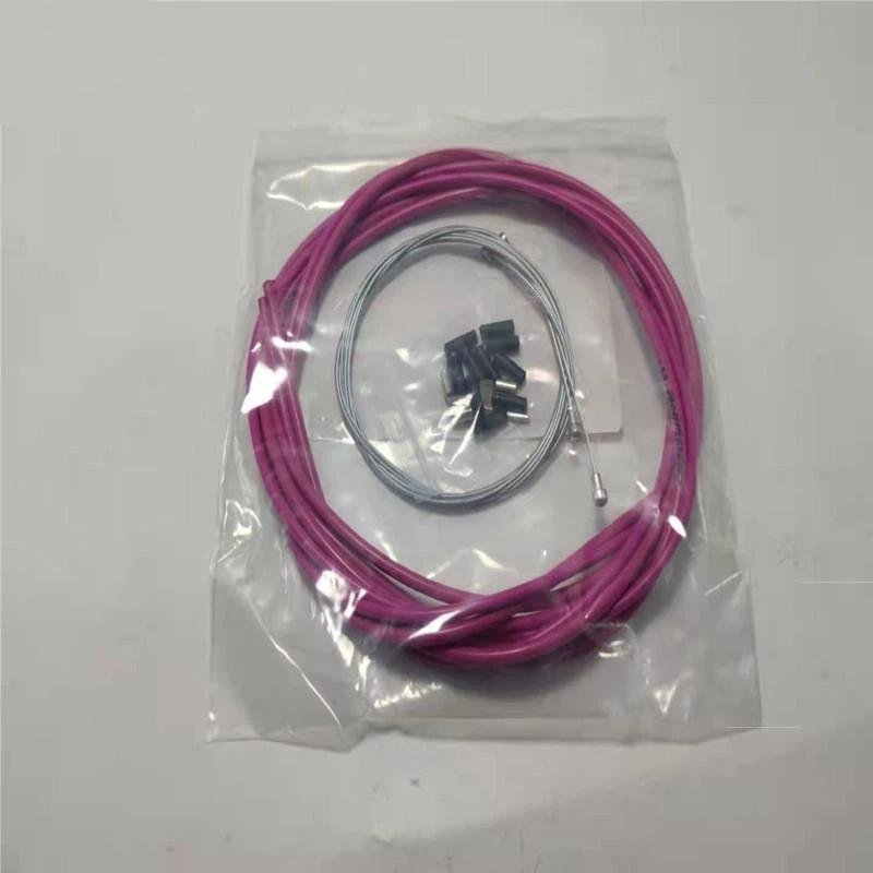 Bike Brake Shift Cable Housing Set Multicolor Wear Resistant For Mountain Road Bicycle Replacement