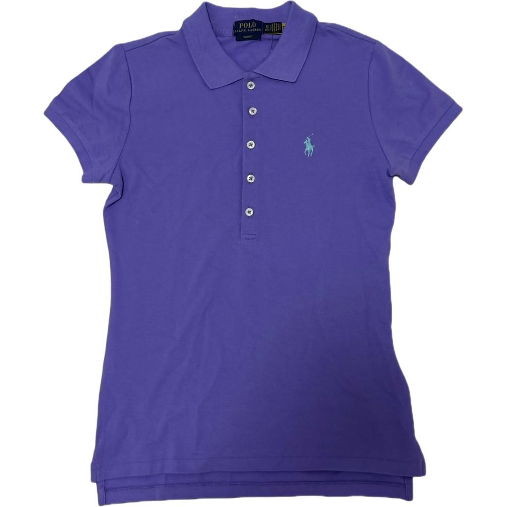 Polo Ralph Lauren Polo Logo Small Pony Embroidered Pullover Short Sleeve Polo Shirt Slim Fit Women tops WMPOKNINB920289-500