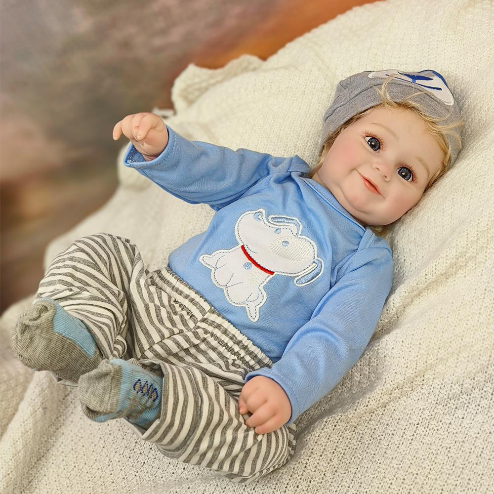 49cm Mazgājama Maddie Reborn Jaundzimusi Meitenīte