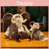 Plush Cute Elephant Doll With Pp Cotton Filling For Kids Decoration Bedroom