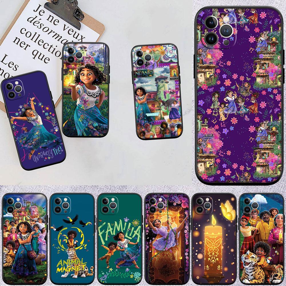 CJ49 Encanto Disney Soft Shell Phone Case for Samsung Galaxy S20 S21 S22 Ultra FE + Plus A21S A22 A24 A25 A26 A30 A30S A31