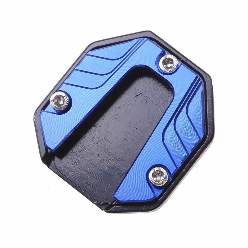 Universal Roller Motorrad Fahrrad Ständer Extender Fuß Seite Stehen Verlängerung Pad Unterstützung Platte Anti-skid Vergrößerte Basis