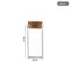 30ml Glass Bottle with Cork Stopper - Ideal for Seashells, Sand, Messages, Flowers, Tea, Candy, Gold Beans, or Cordyceps