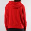 Nike Letter Print Knit Hoodie Women Tops Red AR3655-657