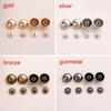 Luggage Craft Leather Craft Clothes/Bag/Shoes Cloth Button Round Head Screws Strap Rivets Solid Nail Bolt Mushroom Dome