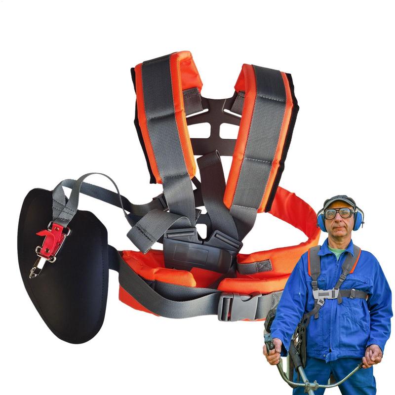 

Ремень для газонокосилки Регулируемый ремень для триммера Двойной плечевой ремень Экономия труда Увеличение плечевого ремня для газонокосилки A