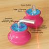 360° Rotation Automatic Laser Cat Toy USB Charging Anti-Collision Cat Tumbler Toy Infrared Laser Interactive Pet Toy