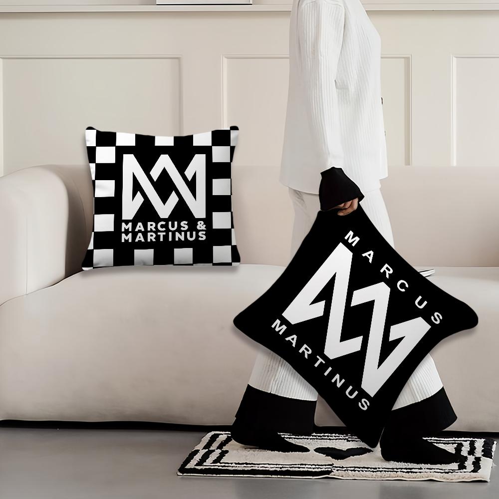 Singer Marcus And Martinus Unforgettable Cushion Cover Living Room Headboard Office Cushion Bedroom Sofa Nap Time Pillow Case