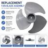 Blade Design Fan Blade Assembly Strong Air Circulator Blade New Floor Fan Accessory