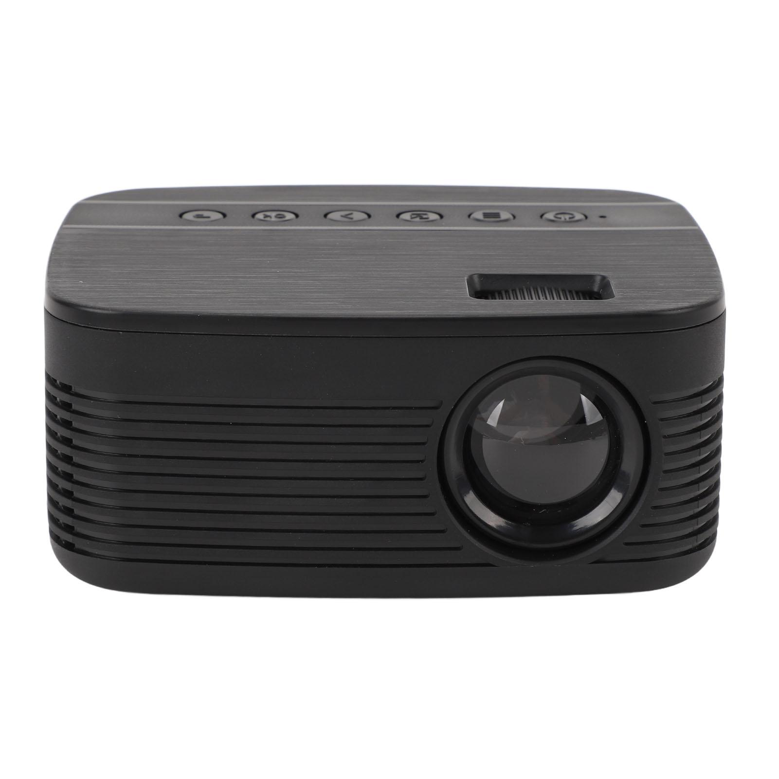 

Портативный беспроводной проектор 1080P HD 16-110 дюймов TFT LCD USB кинопроектор со встроенным HiFi EU Plug