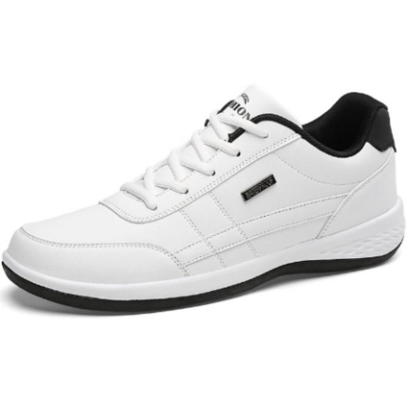 Herrenschuhe Freizeitschuhe Leder Schnürschuhe Casual Sportschuhe Outdoor Verschleißfeste Vulkanisierte Schuhe Hochwertige Herrenschuhe