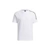 T Shirts Men's White Crew Neck Moderate Straight Fit H39356