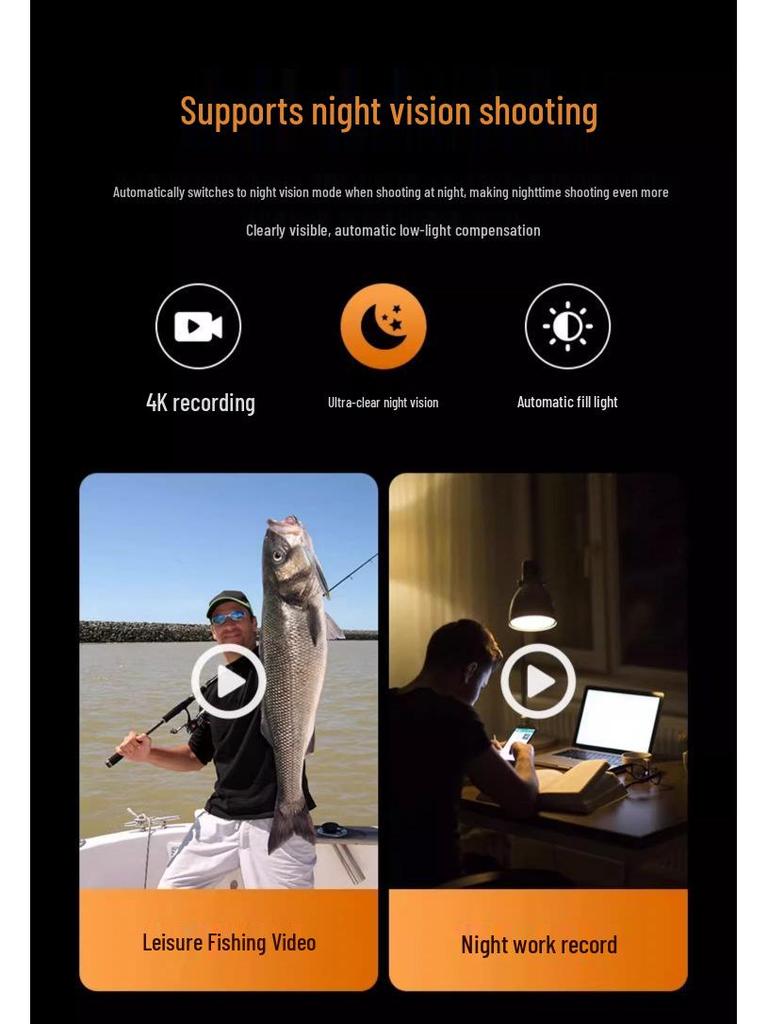 Cross-Border A200 Sports Camera: Multifunctional Digital Camera for Motorcycle Vlogging