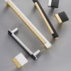 Expressive Dual Color Wardrobe Handles with Cabinet and Storage Drawer Use