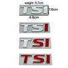 Emblema Metálico TSI para Coche para Volkswagen Jetta, Sagitar, Bora, Lavida, Magotan - Pegatina Decorativa