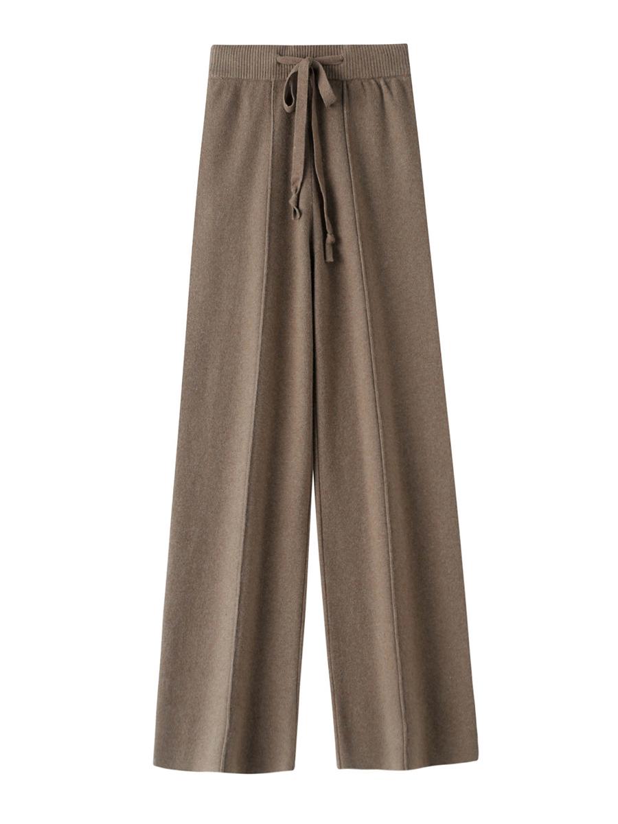 

Women s High-Waisted Wide-Leg Pants with Center Crease, Loose and Draped Straight-Leg Design for Spring 2026. Extra Large