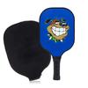 Pickleball-Shot Cartoon Animal Beach Rackets Outdoor Sports 40-Hole Pickleball Glass Fiber Suction Ball Set