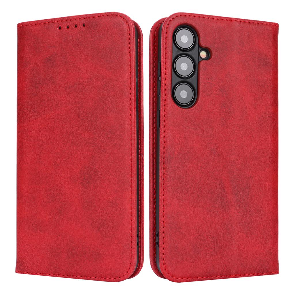 For Samsung Galaxy S24 Wallet Leather Case Magnetic Closing Phone Cover