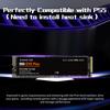 980 EVO Plus 1/2/4TB PCIe 4.0 M.2 NVMe TLC SSD Швидкість до 7300 МБ/с Читання 6800 МБ/с Запис Внутрішній твердотільний накопичувач для обчислень штучного інтелекту, ігор