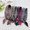 1116 Korean version cotton and linen neck scarf women's multi-functional versatile sunscreen bag head scarf silk scarf literary small scarf accessorie