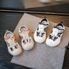 Kids Casual Shoes Hollowed-out Non-slip Children Sports Sandals Toes Capped Soft Sole 2025 Summer Students Mesh Shoes Breathable