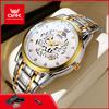OPK 8149 Original Brand Luxury Man Watches Calendar Hollowed Waterproof Luminous Quartz Men's Business Wristwatch