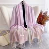 Luxury Brand Autumn Cashmere Pashmina Shawl Lady Wrap Warm Winter Scarves Design Print Female Foulard Hijab Stoles Scarf